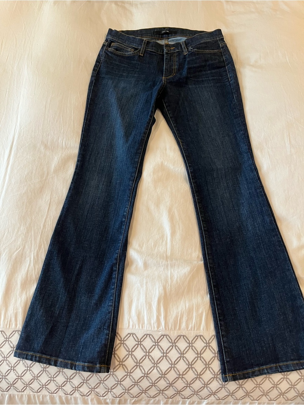 Joe's Jeans Indigo Flare Wide-Leg Jeans
